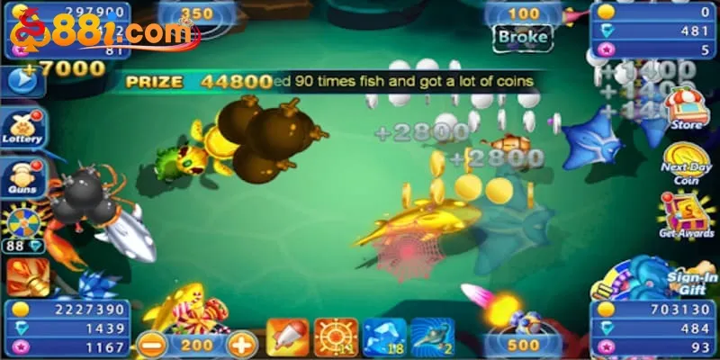Bắn cá Mega Fishing 